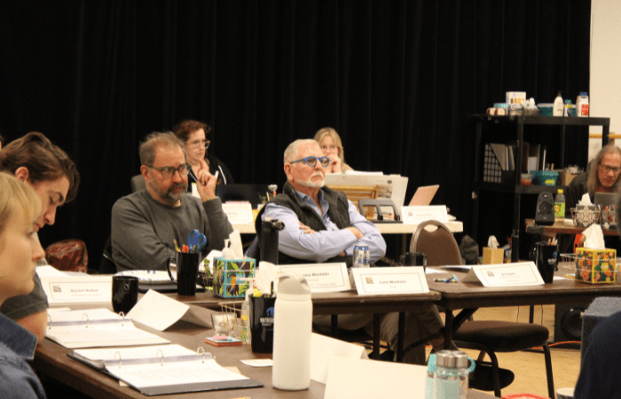 Director Jeremy and Director BJ Jones react to the first read through